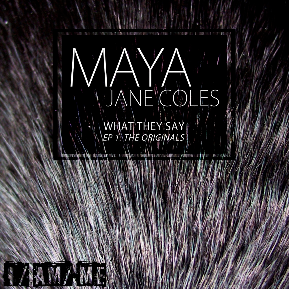 Album cover art for "What They Say" by Maya Jane Coles