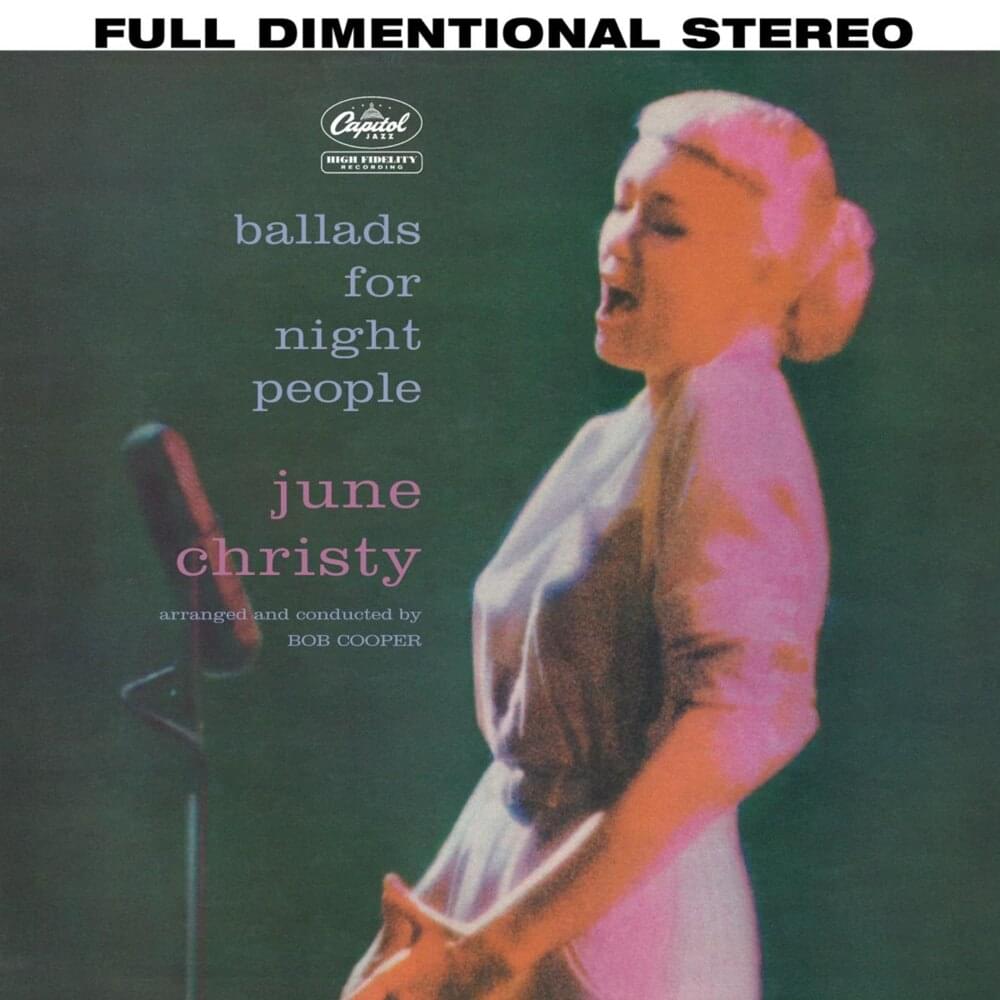 Album cover art for "My Ship" by June Christy