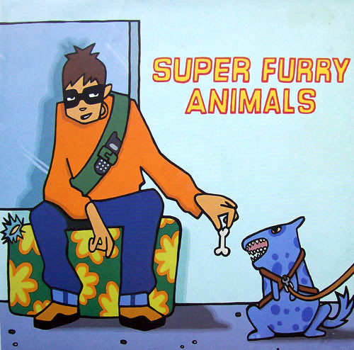 Album cover art for "Play It Cool" by Super Furry Animals
