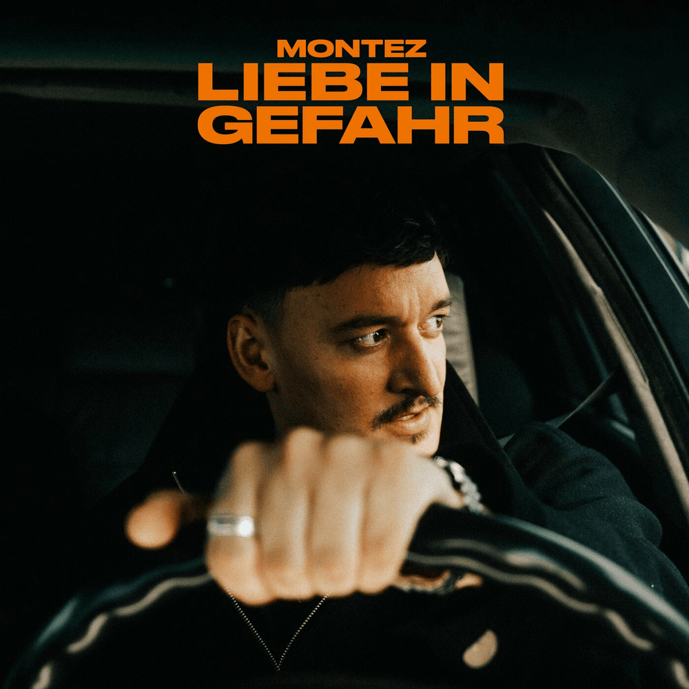 Album cover art for "Liebe in Gefahr" by Montez