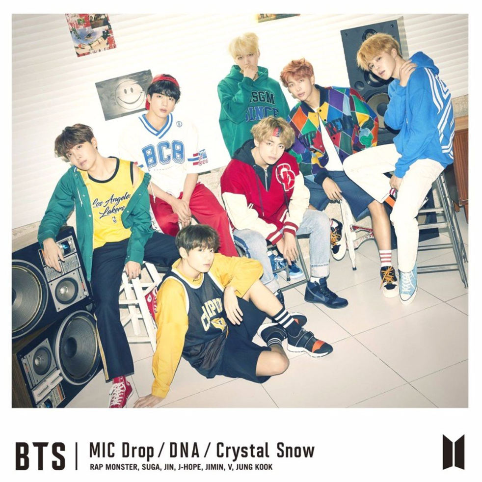 Cover image for BTS - MIC Drop/DNA/Crystal Snow - Single (English Translation)