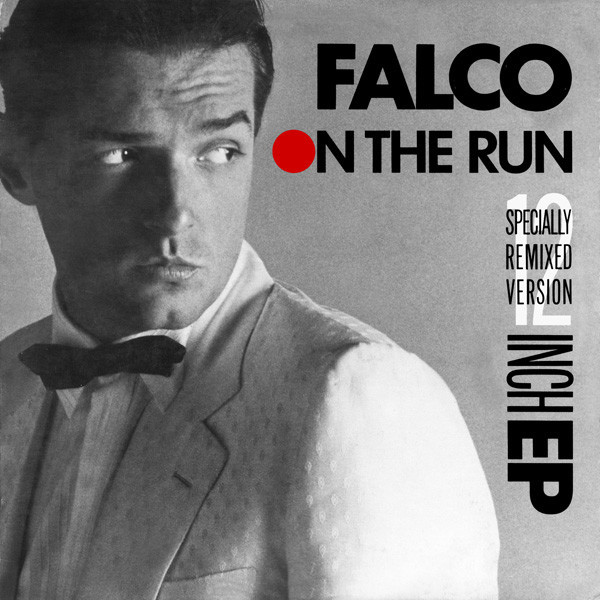 Album cover art for "Auf der Flucht" by Falco