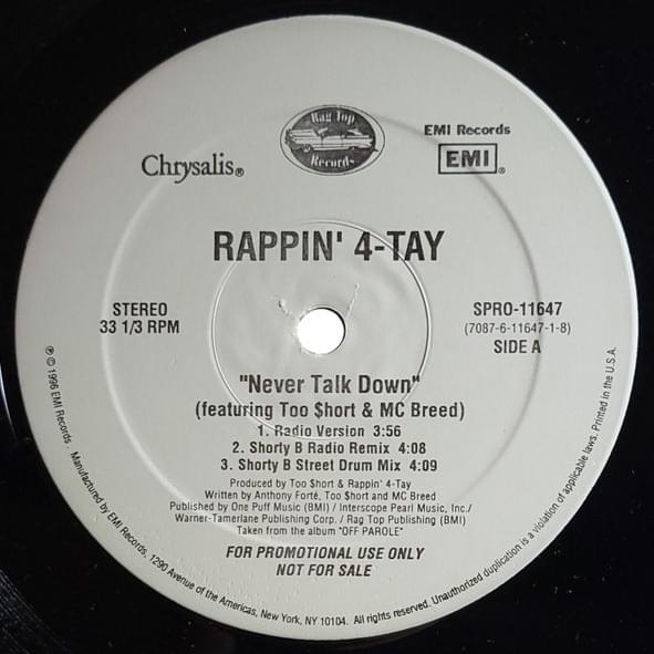 Cover image for Never Talk Down