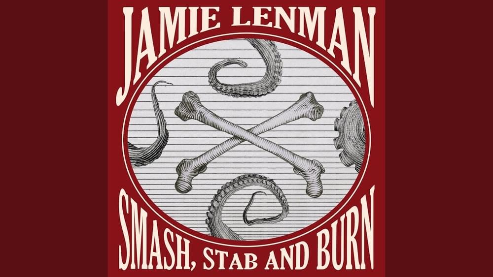 Album cover art for "Smash, Stab and Burn" by Jamie Lenman