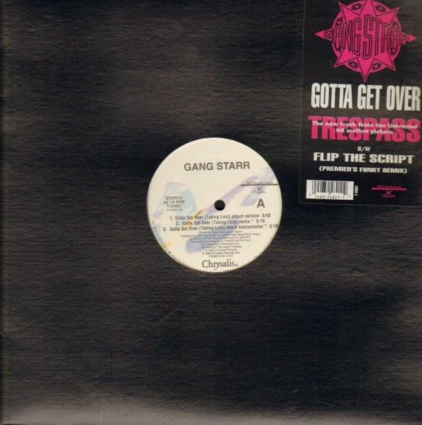 Album cover art for "Gotta Get Over (Taking Loot)" by Gang Starr