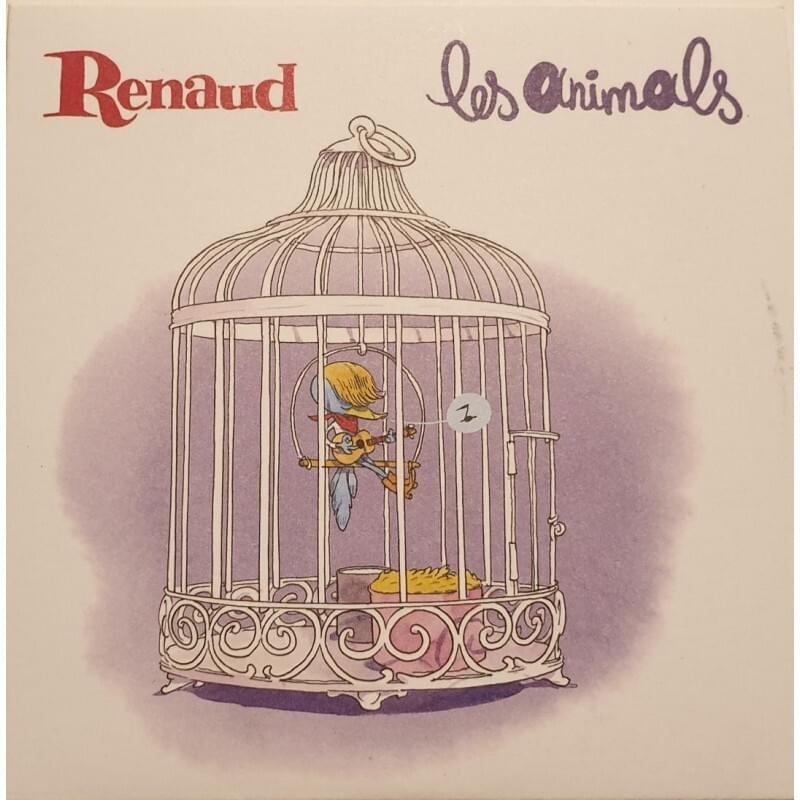 Album cover art for "Les animals" by Renaud