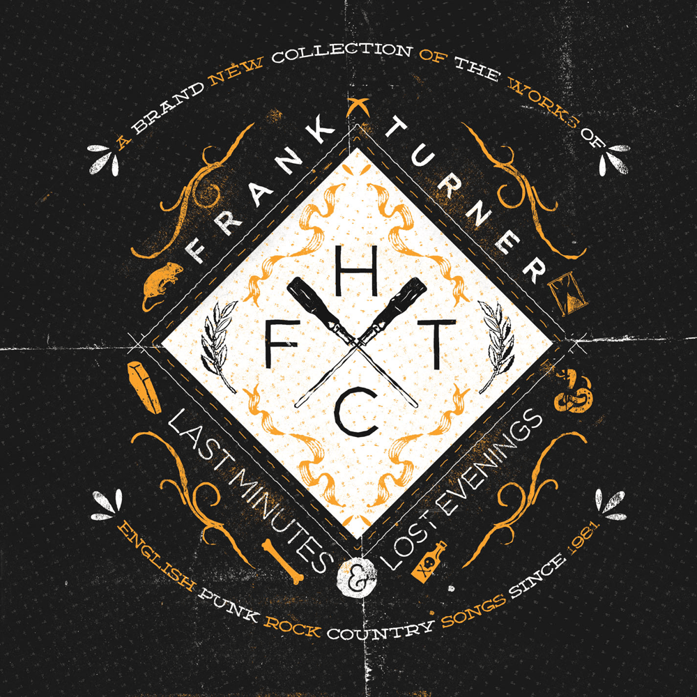 Album cover art for "The Next Round" by Frank Turner