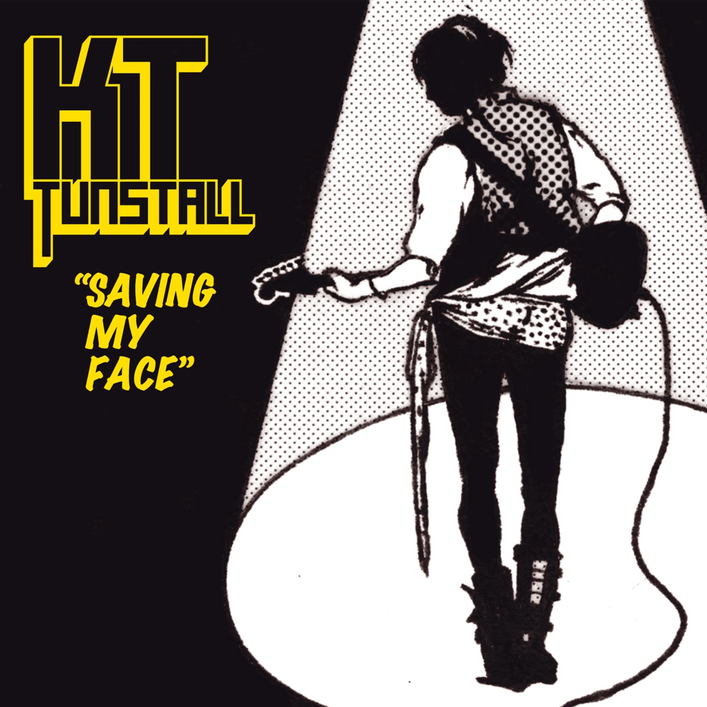 Album cover art for "Saving My Face" by KT Tunstall