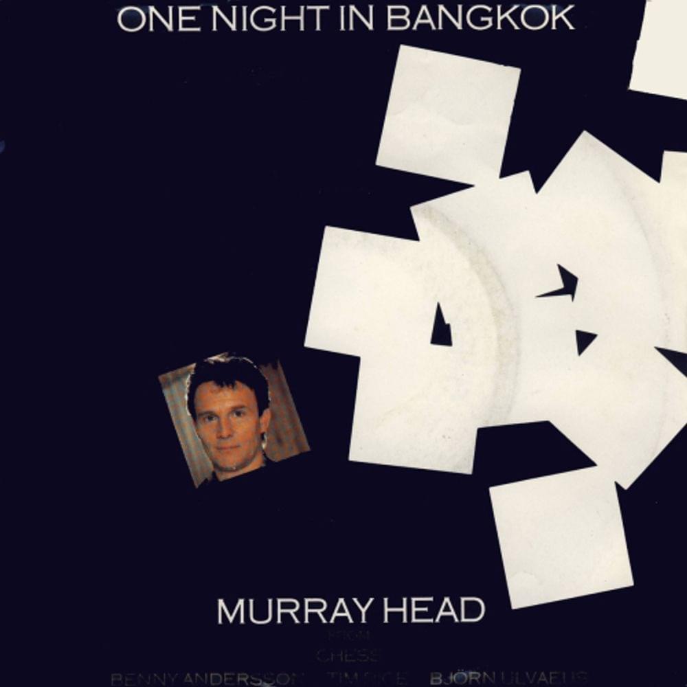 Album cover art for "One Night in Bangkok" by Murray Head