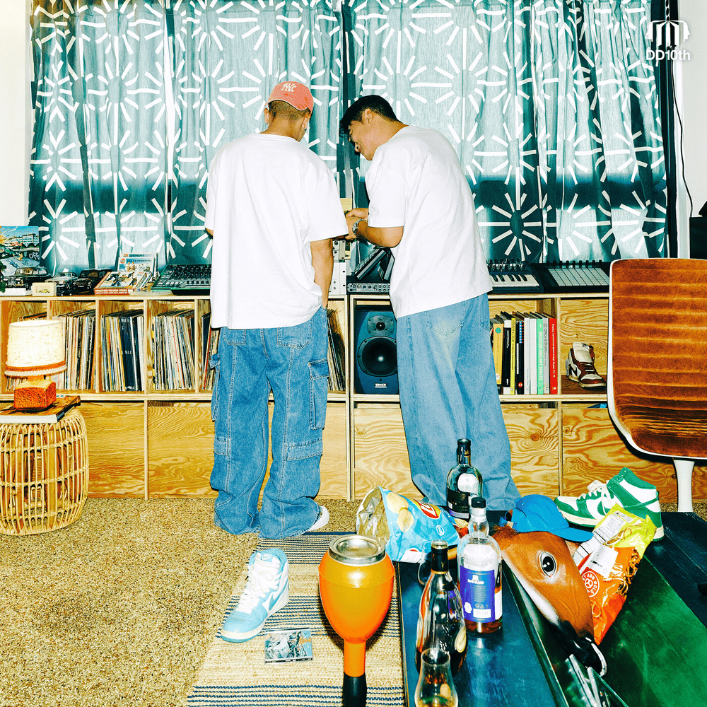 Album cover art for "정우성이정재 (HUNT)" by Dynamic Duo (다이나믹 듀오) & PSICK UNIV