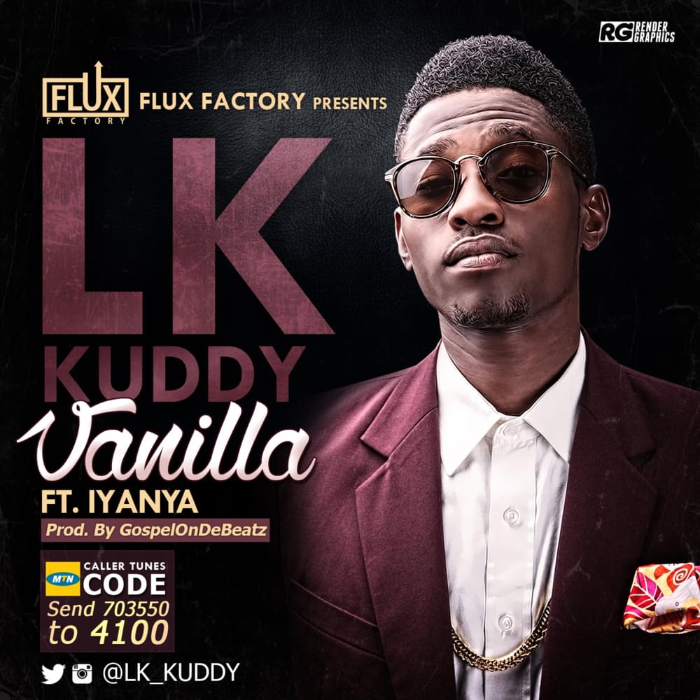 Album cover art for "Vanilla" by Lk Kuddy & Iyanya