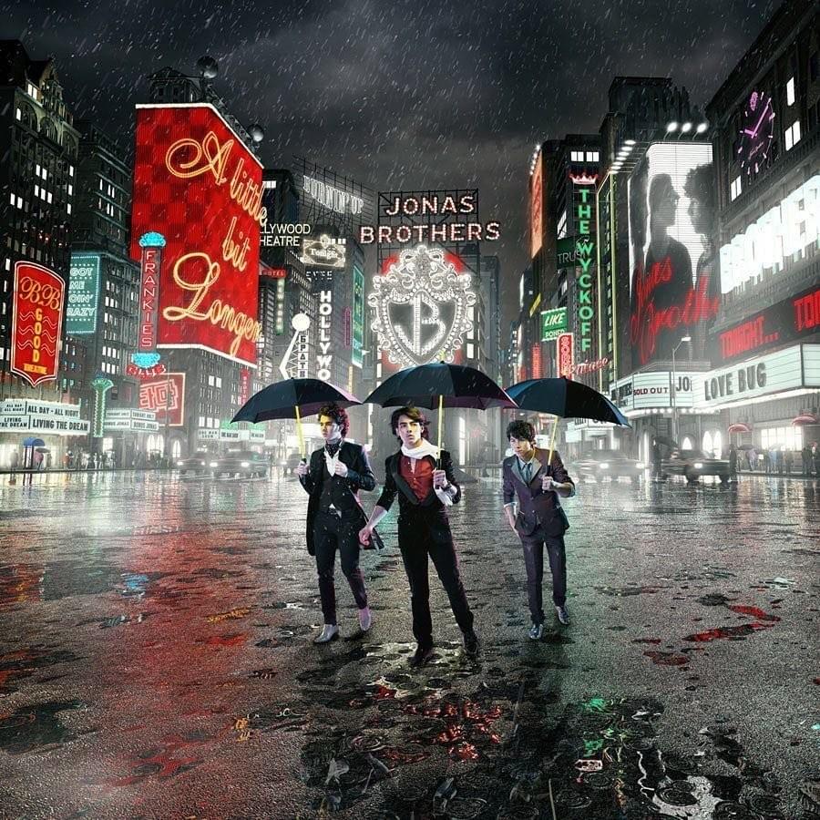 Album cover art for "A Little Bit Longer" by Jonas Brothers