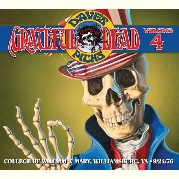 Album cover art for "Drums - Space" by The Grateful Dead