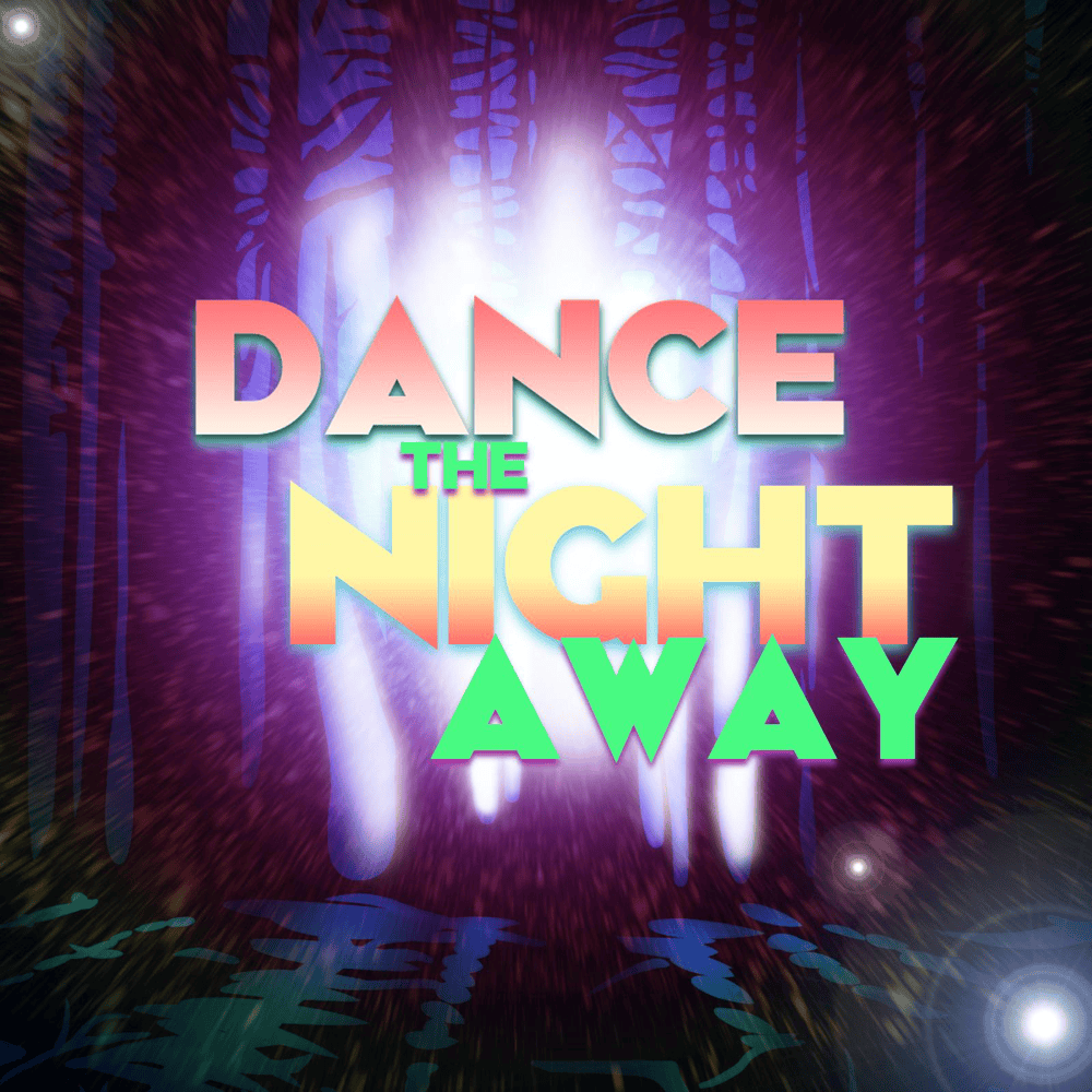 Album cover art for "Dance the Night Away" by Rockit Music