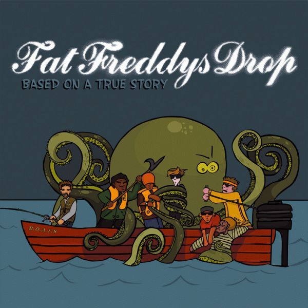Album cover art for "Roady" by Fat Freddy’s Drop & P Digsss & Ladi6