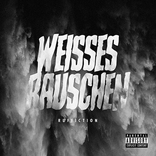 Album cover art for "Weißes Rauschen" by Crystal F & Crack Claus & Arbok48