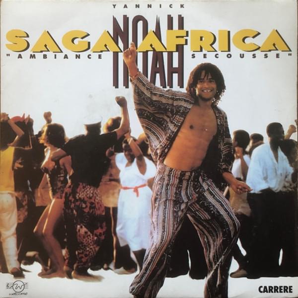 Album cover art for "Saga Africa (Ambiance Secousse)" by Yannick Noah