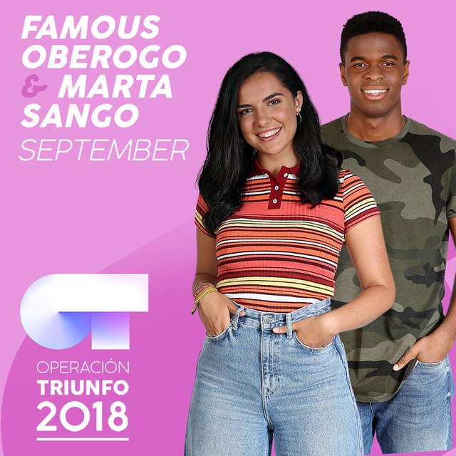 Album cover art for "September" by Operación Triunfo 2018 & Marta Sango & Famous Oberogo