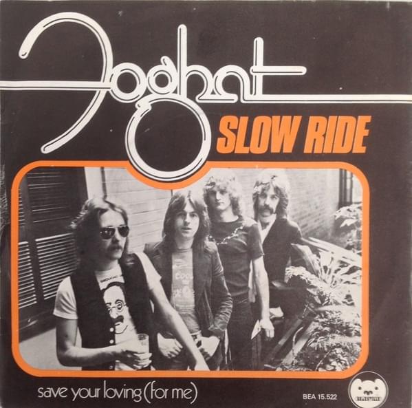 Album cover art for "Slow Ride" by Foghat