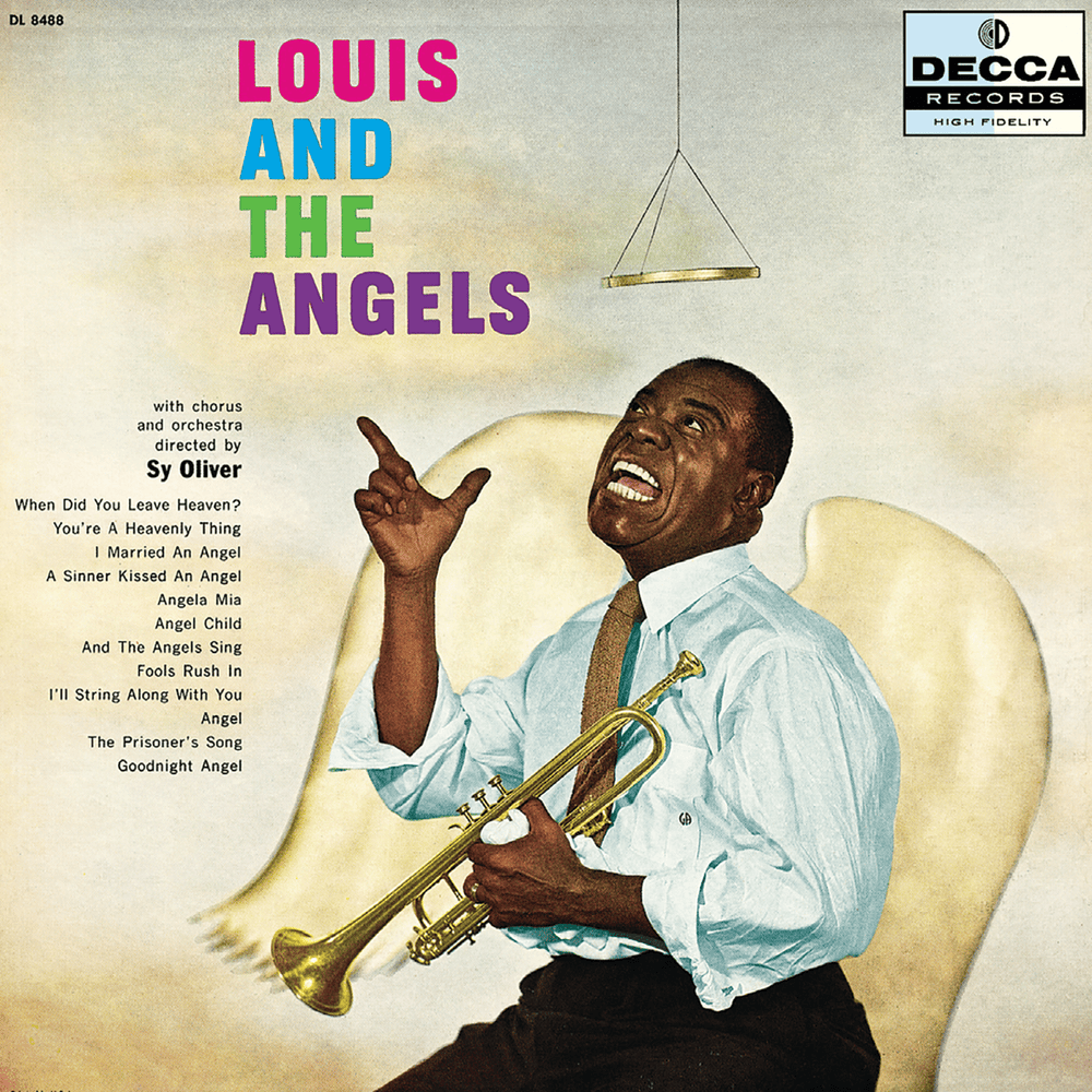 Album cover art for "You’re a Heavenly Thing" by Louis Armstrong