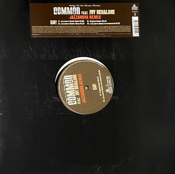 Album cover art for "GO! (Jazzanova Remix)" by Common & Joy Denalane