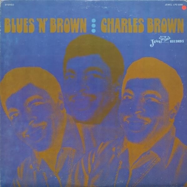 Album cover art for "Trouble Blues" by Charles Brown