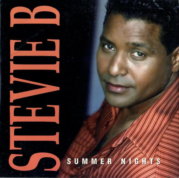 Album cover art for "Summer Nights" by Stevie B