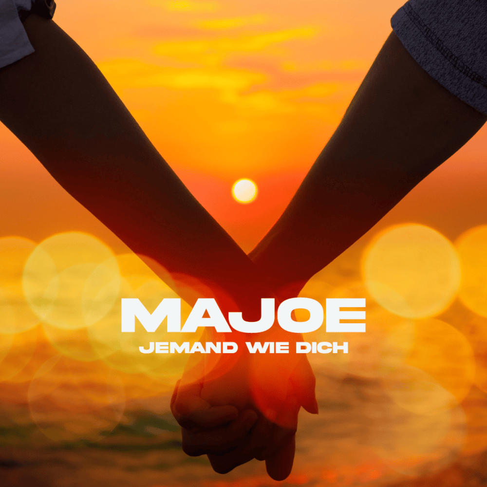 Album cover art for "JEMAND WIE DICH" by Majoe