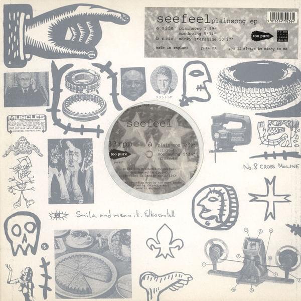 Album cover art for "Plainsong" by Seefeel