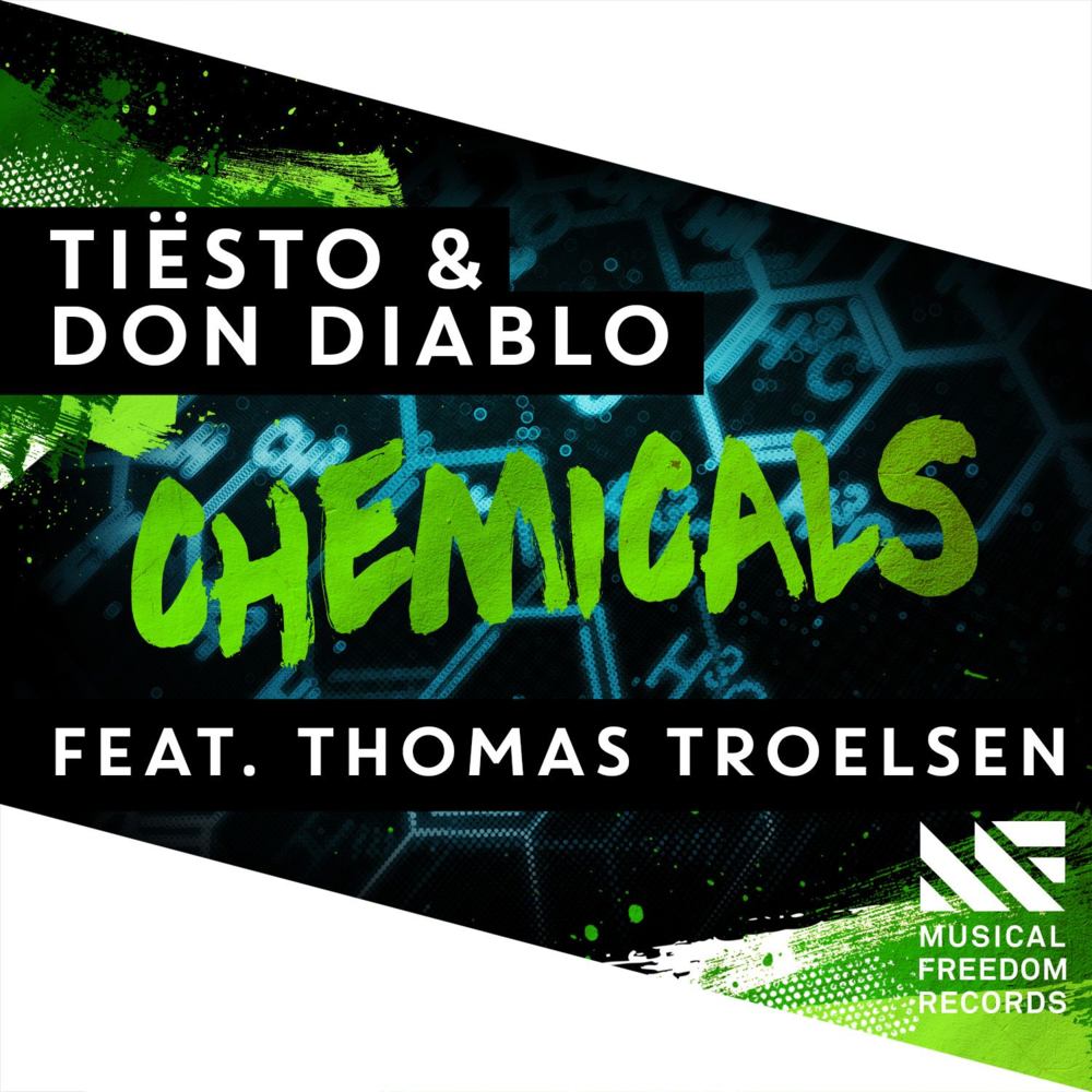 Album cover art for "Chemicals" by Don Diablo & Thomas Troelsen