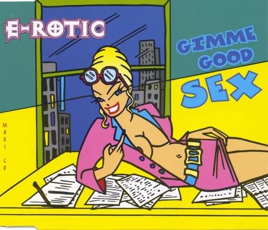 Album cover art for "Gimme Good Sex" by E-Rotic