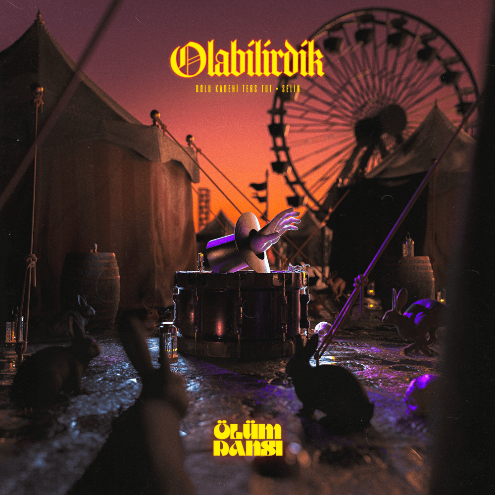 Album cover art for "Olabilirdik" by Dolu Kadehi Ters Tut & Selin