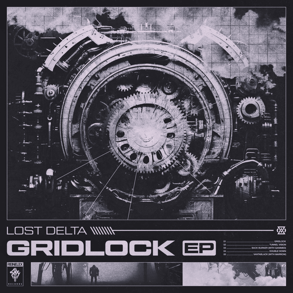 Album cover art for "Gridlock" by Lost Delta