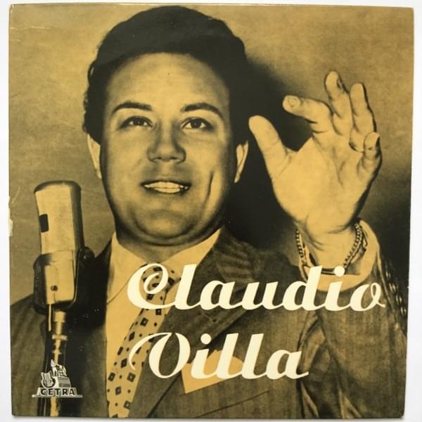 Album cover art for "Maruzzella" by Claudio Villa