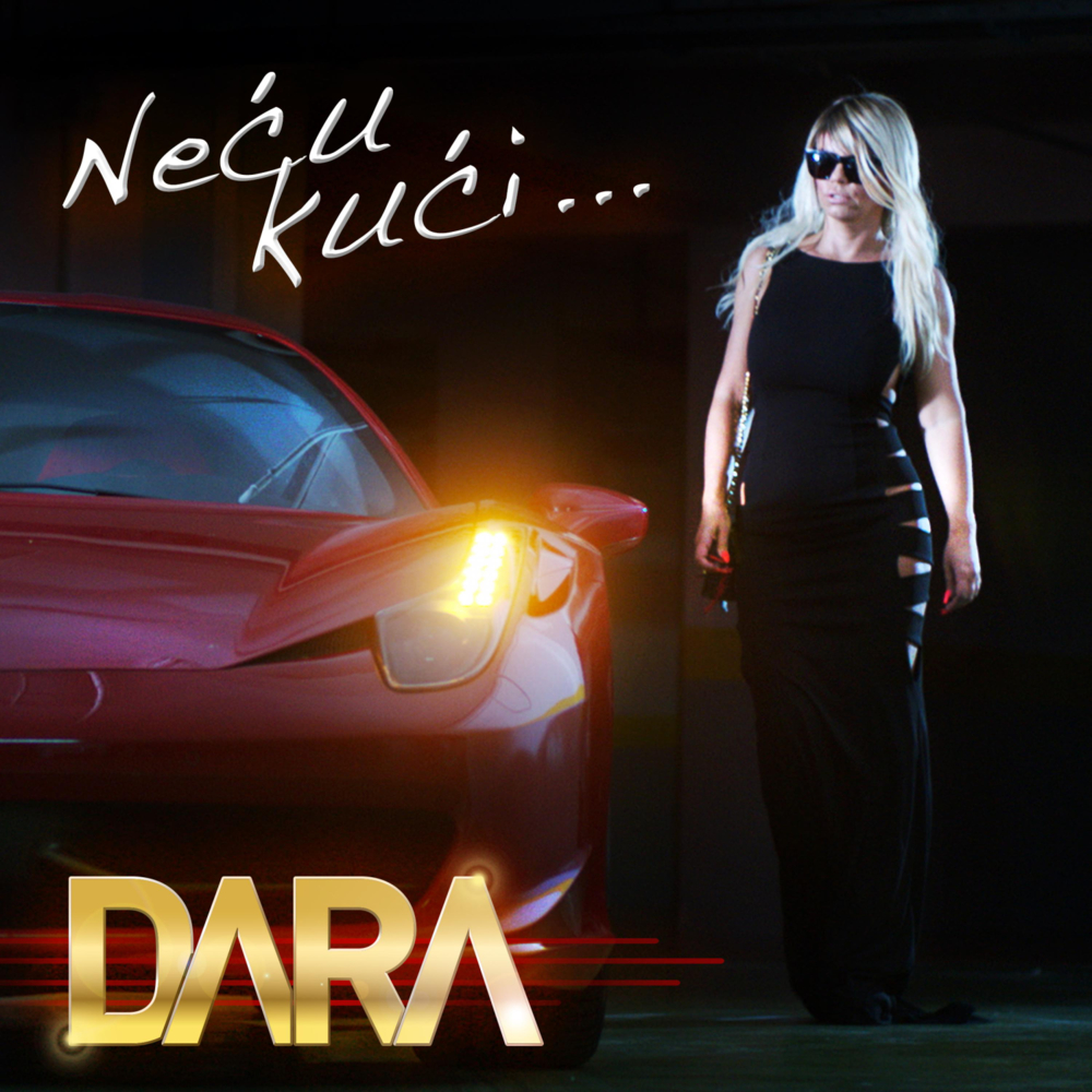 Album cover art for "Neću Kući" by Dara Bubamara