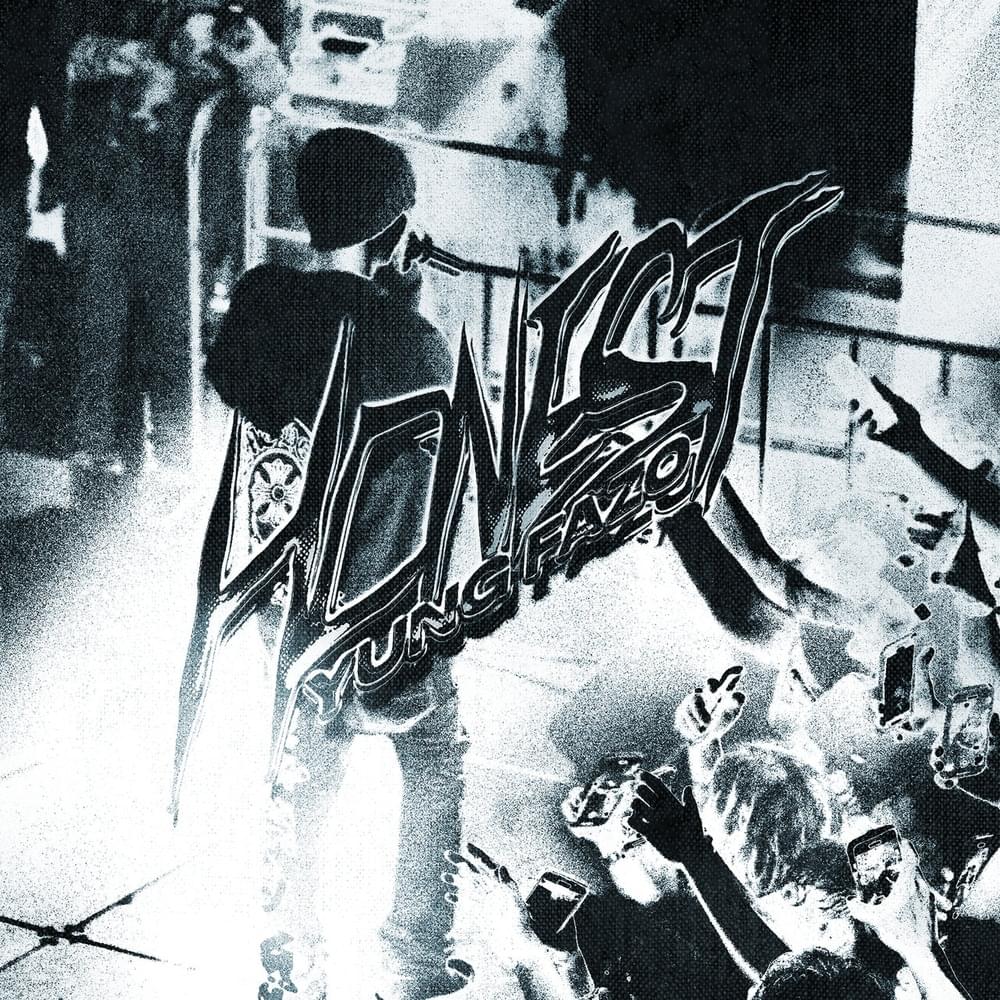 Album cover art for "honest" by Yung Fazo