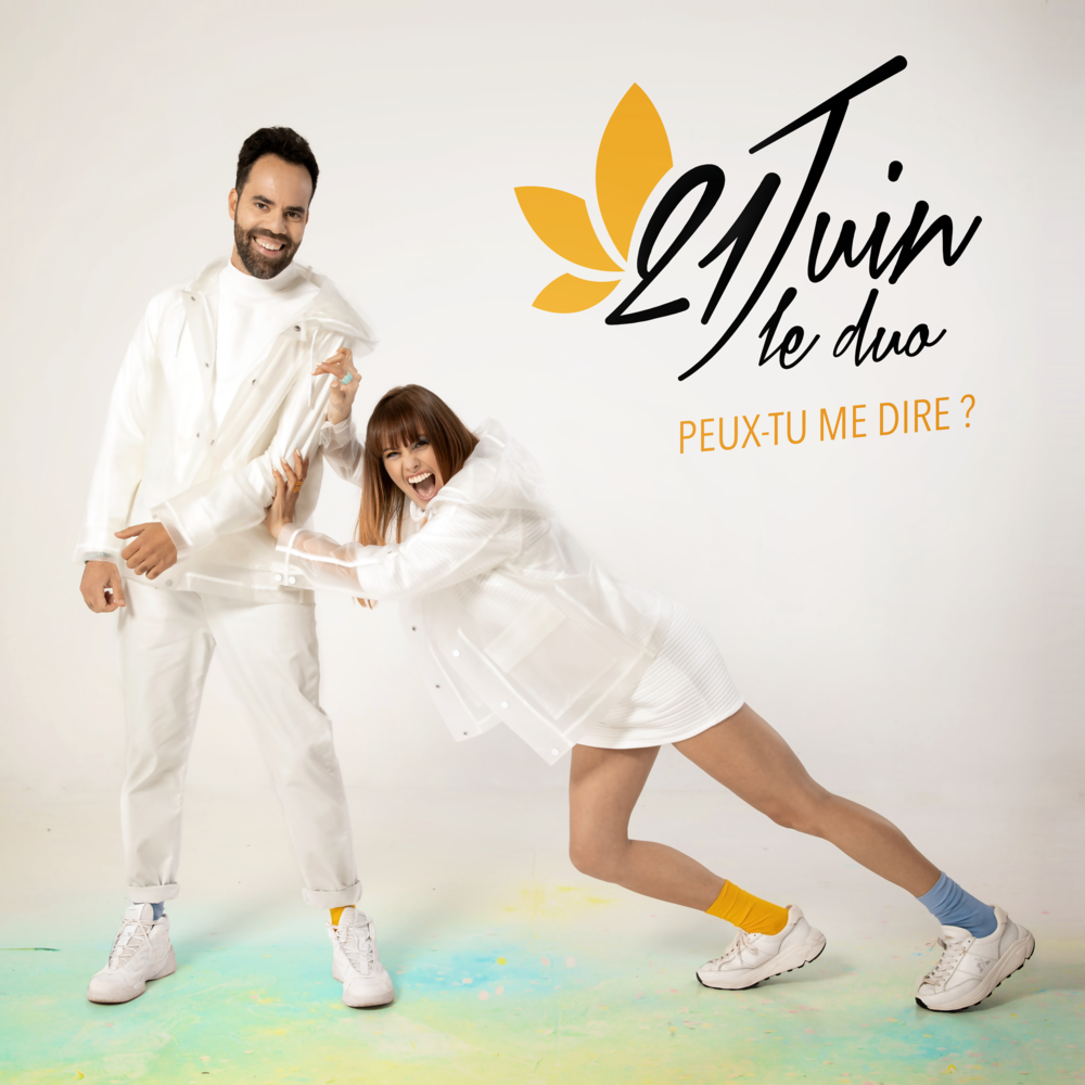 Album cover art for "Peux-tu me dire ?" by 21 Juin Le Duo