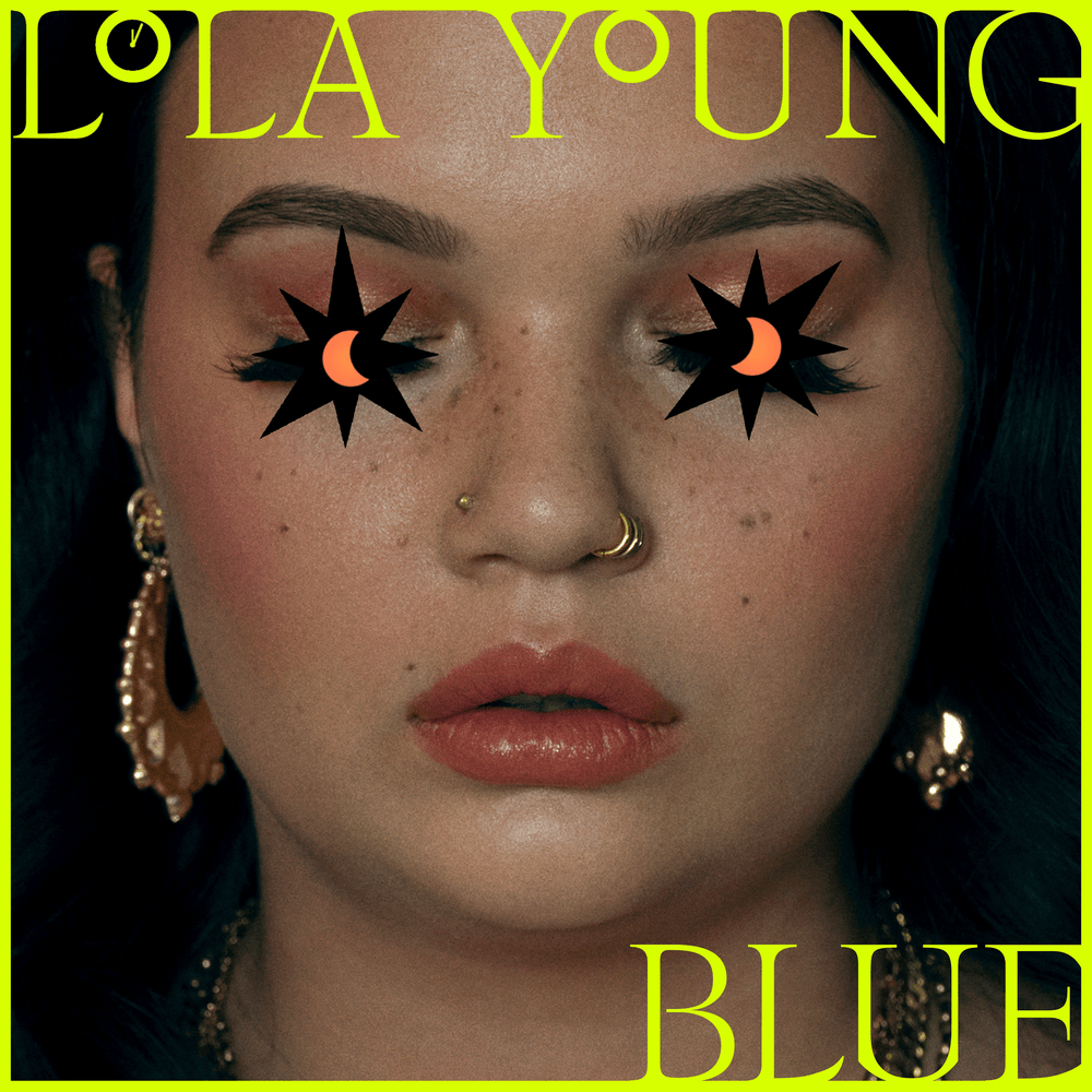 Album cover art for "Blue (2AM)" by Lola Young