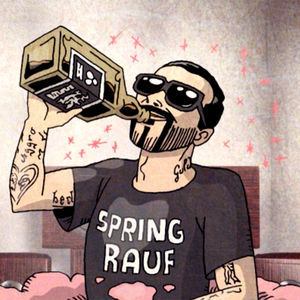 Album cover art for "Spring Rauf" by Sido