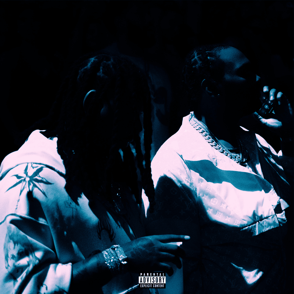 Album cover art for "Let’s Talk About It" by Peezy