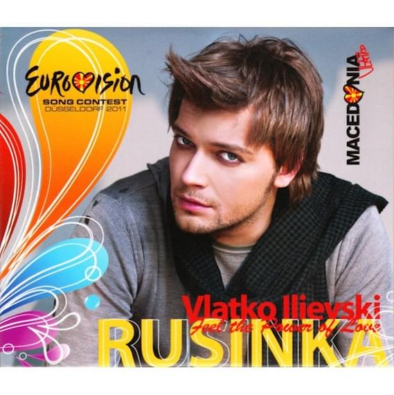 Album cover art for "Rusinka" by Vlatko Ilievski