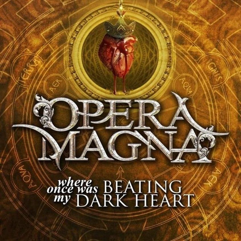 Album cover art for "Where Once Was Beating My Dark Heart" by Opera Magna