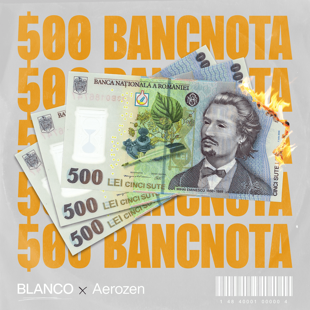 Album cover art for "500 BANCNOTA" by BLANCO (ROU)