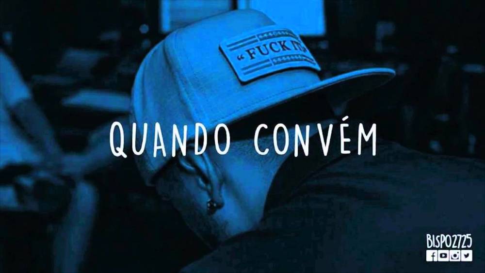Album cover art for "Quando Convém" by Bispo