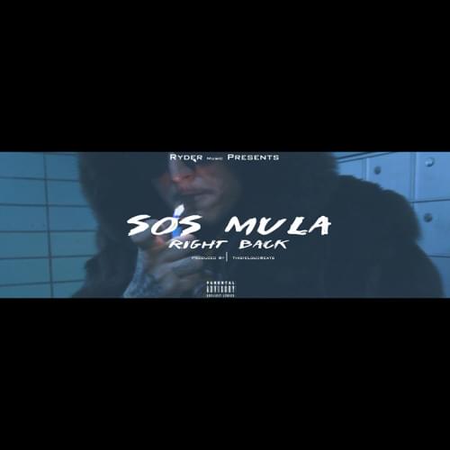Album cover art for "Right Back" by SosMula