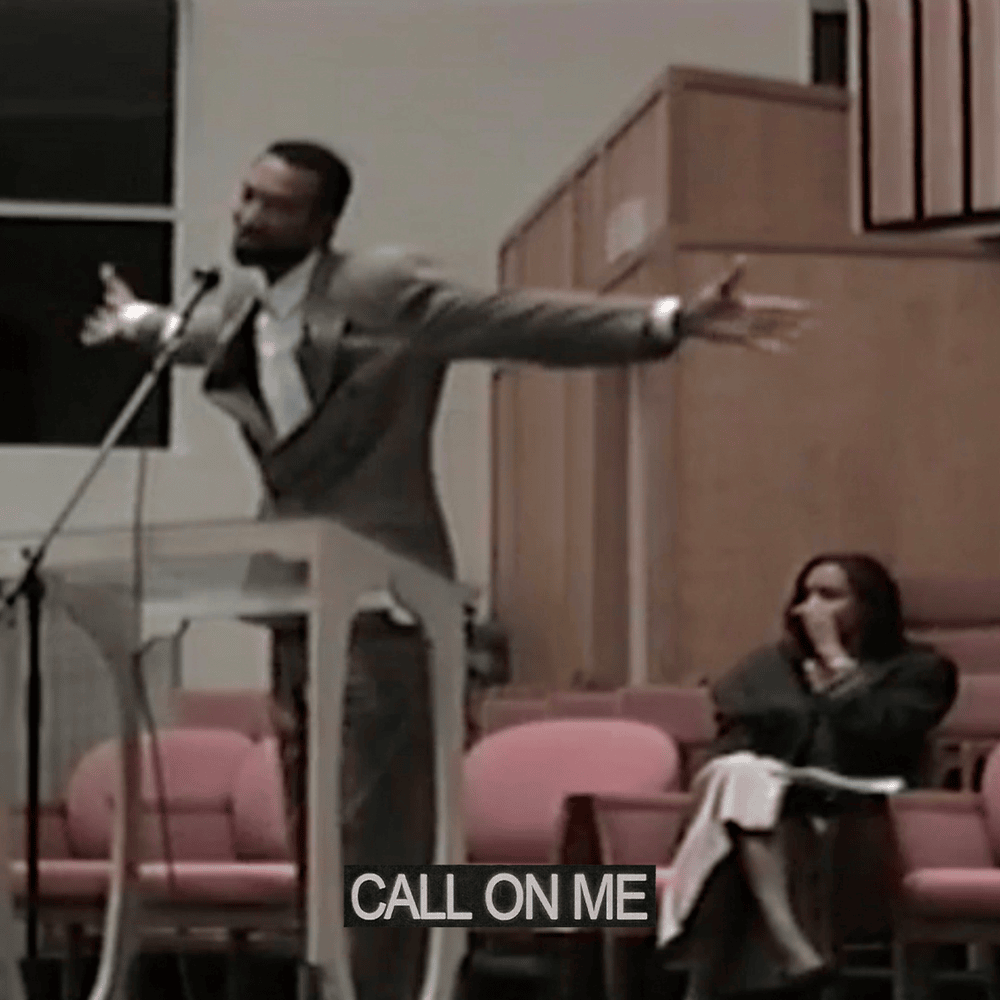 Album cover art for "Call on Me" by Daniel Caesar