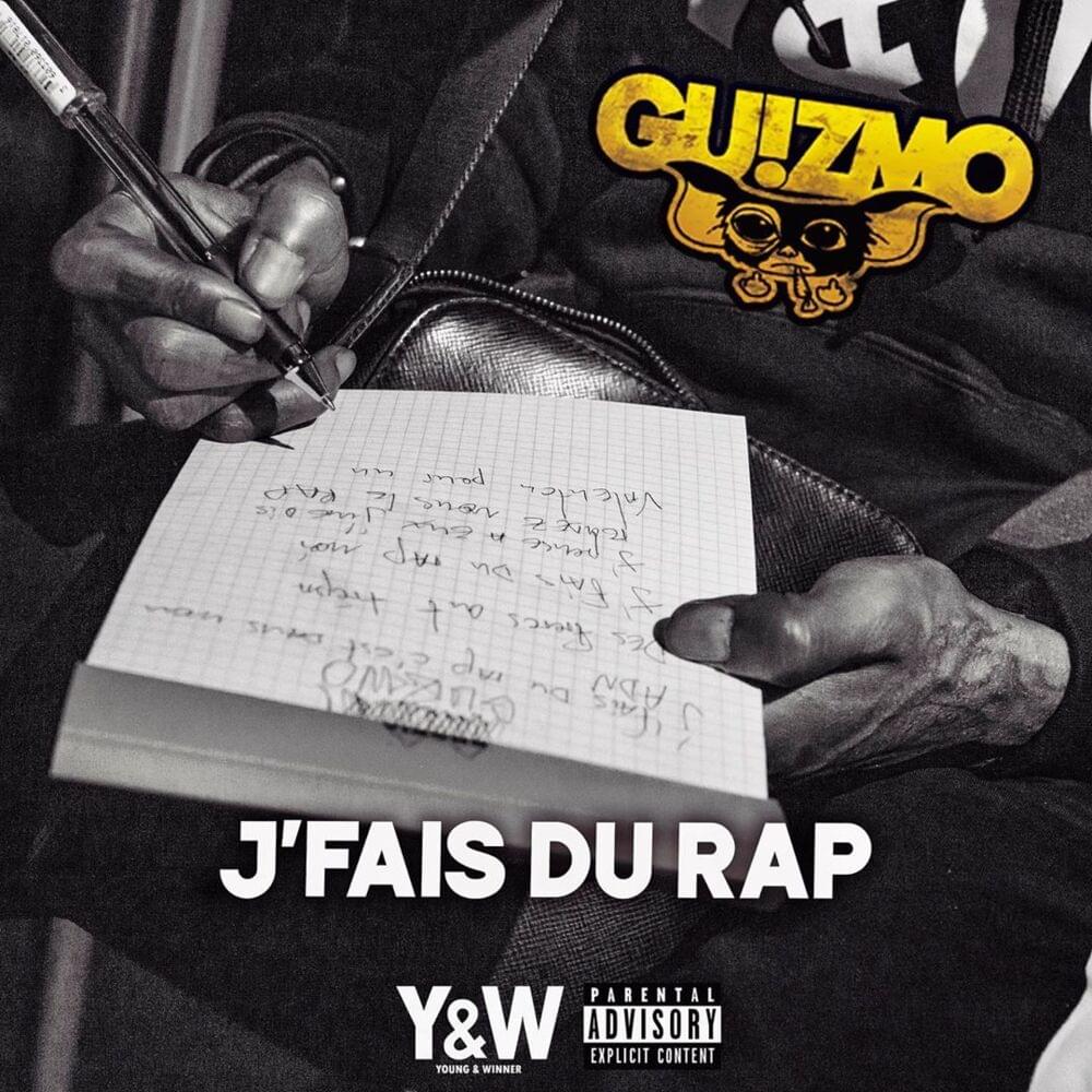Album cover art for "J’fais du rap" by Guizmo
