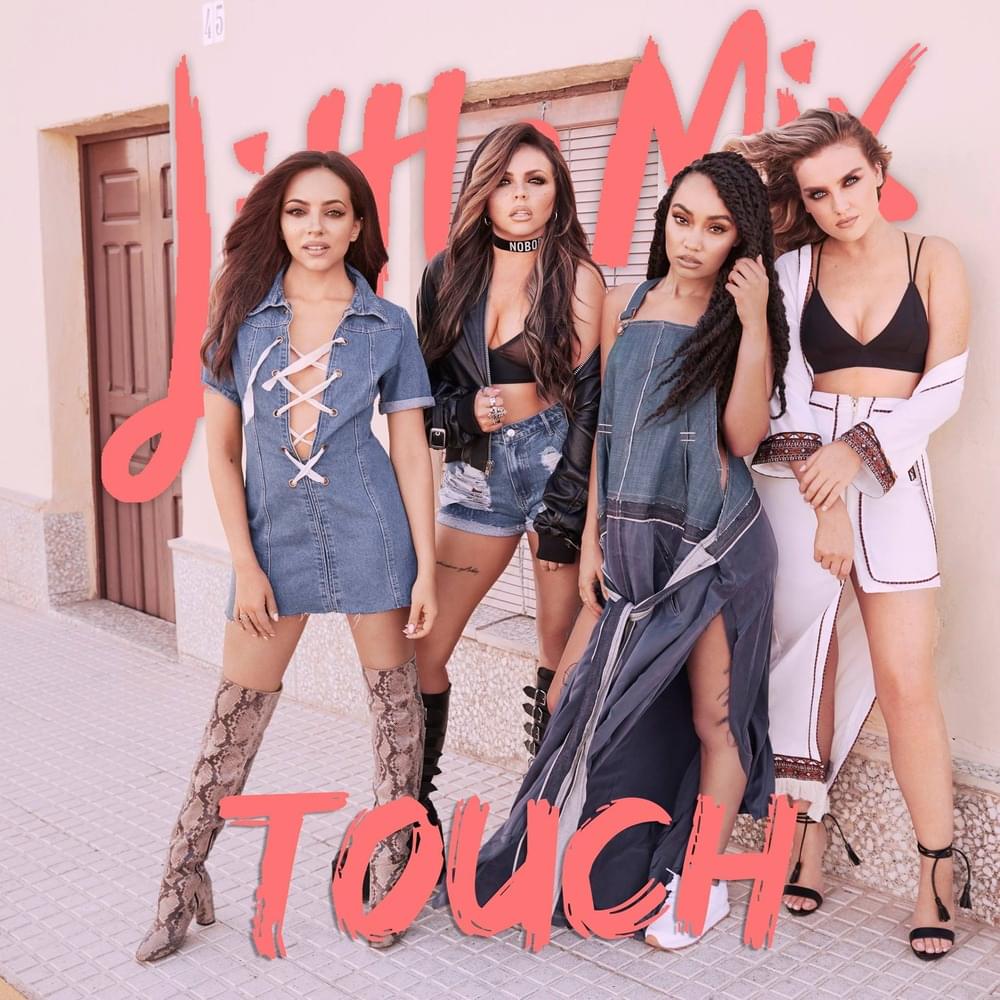Album cover art for "Little Mix - Touch (Tradução em Português)" by Genius Brasil Traduções