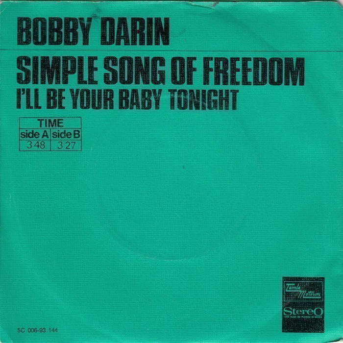 Simple Song of Freedom by Bobby Darin
