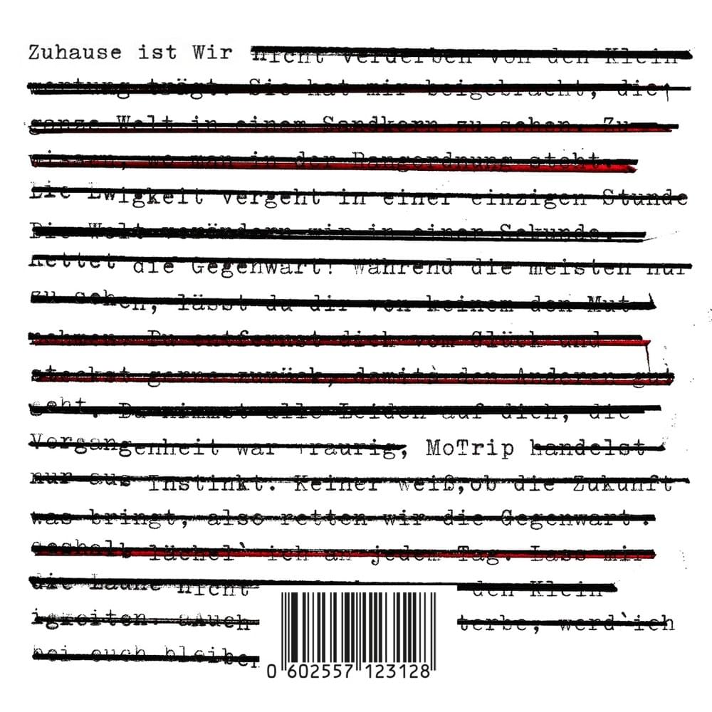 Album cover art for "Zuhause ist wir (Radio Edit)" by MoTrip & Lito (USA)